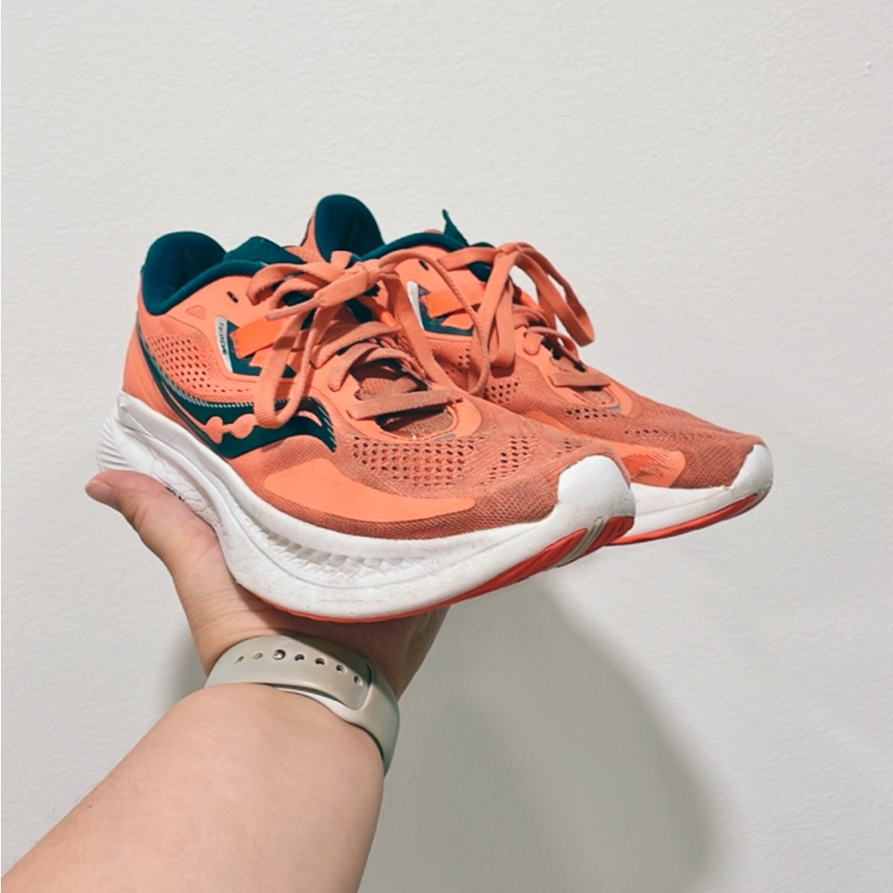 Saucony | Orange Orange Power Run Athletic Shoes